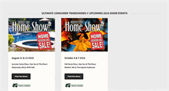 Desktop Screenshot of greatbighomeshow.com